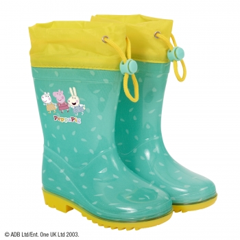 Peppa pig yellow shop rain boots