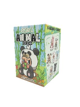REBEL BEAR gosedjur i blindlåda Animals, 15 cm