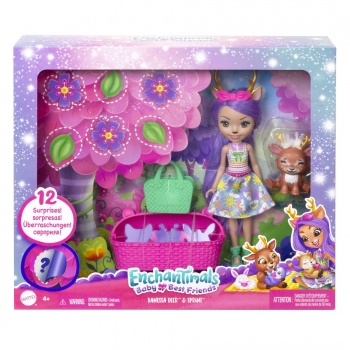 Enchantimals City Tails Doll - Hensley Hedgehog and Spiney